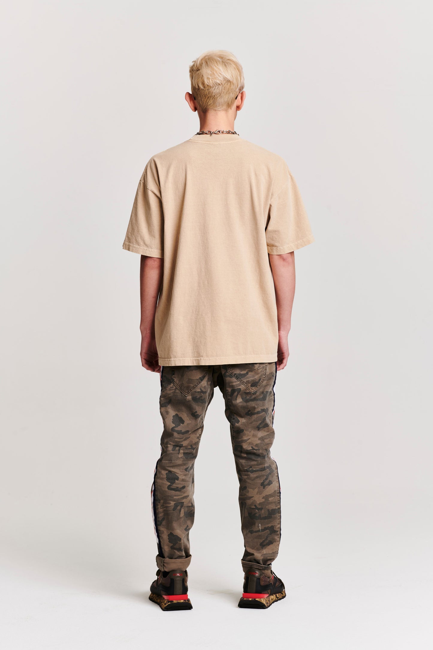 ROCKET SHORT SLEEVE T-SHIRT BEIGE