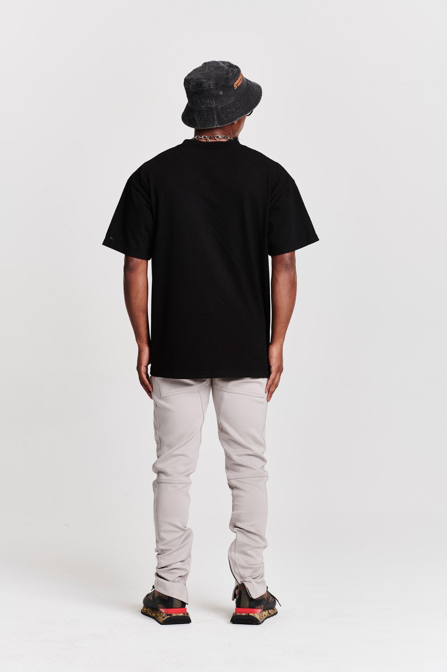 TRAPEZE ACROBAT SHORT SLEEVE T-SHIRT BLACK