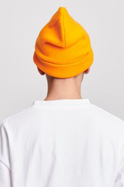 yellow-ribbed-logo-patch-beanie-chrome-galaxy